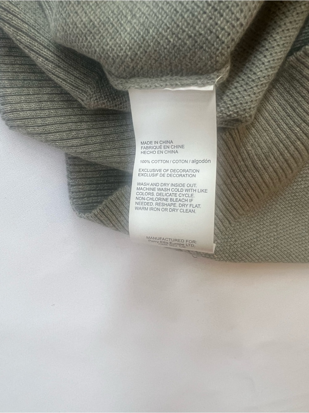 Zara Men's Crewneck Sweater in Olive - Picture 5 of 7